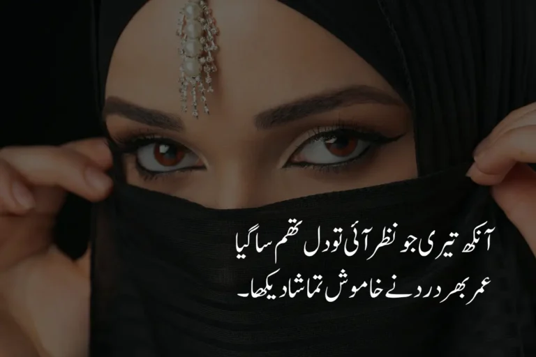 Ankhain Poetry in Urdu Text - Best 150+ 2 Lines Eyes Shayari