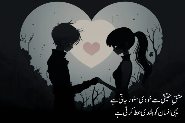 Ishq Poetry in Urdu Text - Best 2 Lines 210+ Romantic Shayari