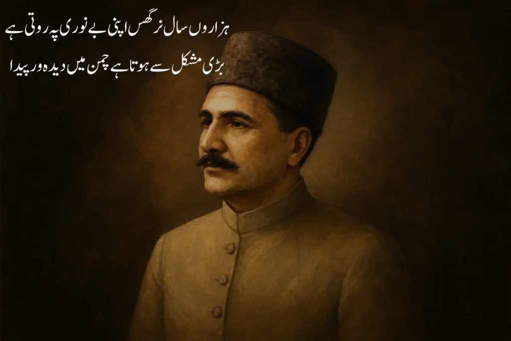 Allama Muhammad Iqbal poetry In urdu Text - Best 2 Lines Shayari