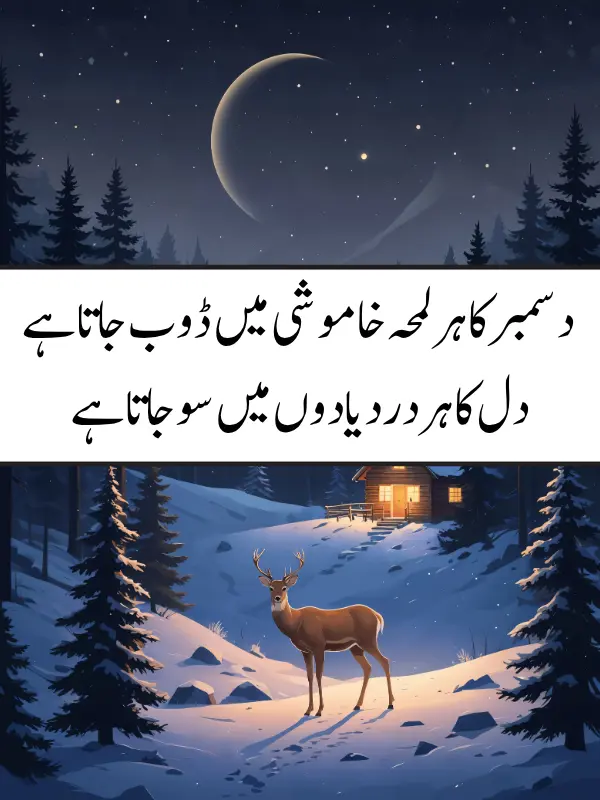 December Poetry In Urdu SMS